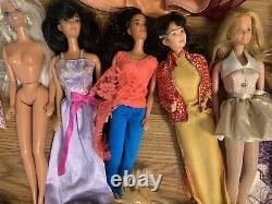 Huge Barbie Doll Lot Dolls 80s 90s Vintage