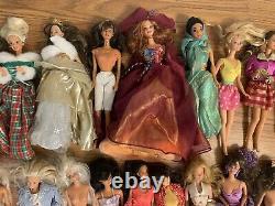 Huge Barbie Doll Lot Dolls 80s 90s Vintage