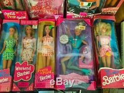 Huge Barbie Doll Lot- Mattel New in Box- 90s Unopened