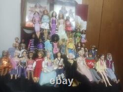 Huge Barbie Ken Doll Lot 40 Christmas Spice Girls Marilyn Monroe Disney Mulan+