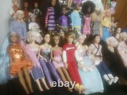 Huge Barbie Ken Doll Lot 40 Christmas Spice Girls Marilyn Monroe Disney Mulan+