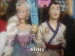 Huge Barbie Ken Doll Lot 40 Christmas Spice Girls Marilyn Monroe Disney Mulan+