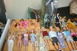 Huge Barbie/mixed Lot! 81 Dolls + Vintage, 80's, Leggy, My Scene, Disney +++