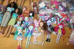 Huge Barbie/mixed Lot! 81 Dolls + Vintage, 80's, Leggy, My Scene, Disney +++