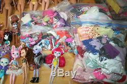 Huge Barbie/mixed Lot! 81 Dolls + Vintage, 80's, Leggy, My Scene, Disney +++