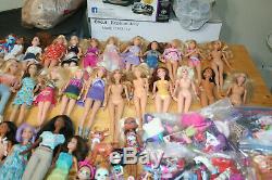 Huge Barbie/mixed Lot! 81 Dolls + Vintage, 80's, Leggy, My Scene, Disney +++