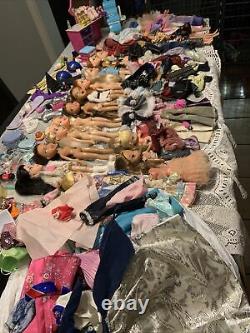 Huge Bratz Barbie Doll Lot 19 Dolls Clothing Galore Witch Bratzillaz Rare Htf