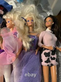 Huge Bratz Barbie Doll Lot 19 Dolls Clothing Galore Witch Bratzillaz Rare Htf