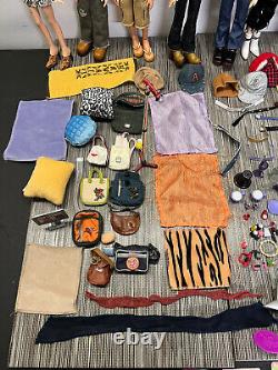 Huge Bratz Barbie MGA Doll Lot with Clothes Accessories Massive Mixed Bundle