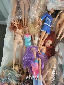 Huge LOT OF BARBIE AND OTHER DOLLS