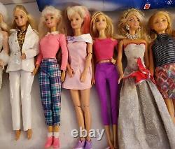 Huge LOT of 37 Used & New Vintage 90s-early 2000s Barbie Dolls & Accessories