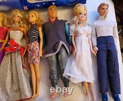 Huge LOT of 37 Used & New Vintage 90s-early 2000s Barbie Dolls & Accessories