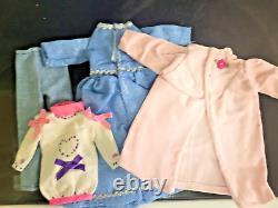 Huge Lot 100+ of Vintage 60's 70's Barbie Doll Clothes Dresses Pants Accessories