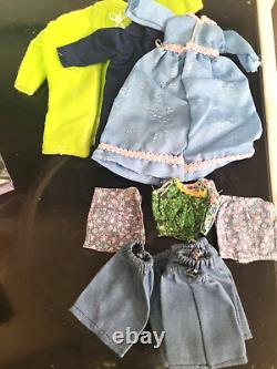 Huge Lot 100+ of Vintage 60's 70's Barbie Doll Clothes Dresses Pants Accessories