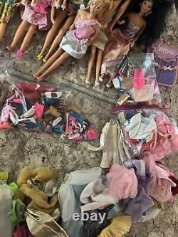 Huge Lot 300+PCS VTG 60s-80s Barbies+Ken Dolls, Clothes, Accessories+More READ