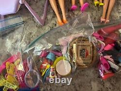 Huge Lot 300+PCS VTG 60s-80s Barbies+Ken Dolls, Clothes, Accessories+More READ