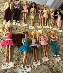 Huge Lot 300+PCS VTG 60s-80s Barbies+Ken Dolls, Clothes, Accessories+More READ