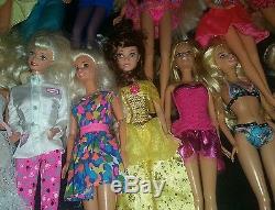 Huge Lot 34 Barbie1 Ken Mattel Dog Cases Clothes Accessories 60's 90s one 2009