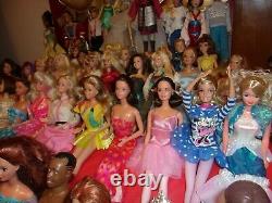 Huge Lot! 50 Barbie And Ken Dolls 1970's-modern Dressed Boy And Girl Dolls