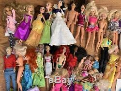 Huge Lot Barbie Dolls Clothes Shoes Accessories- Vintage To Modern