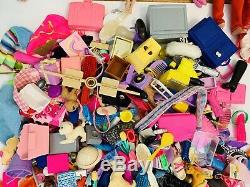 Huge Lot Barbie Dolls Clothes Shoes Accessories- Vintage To Modern