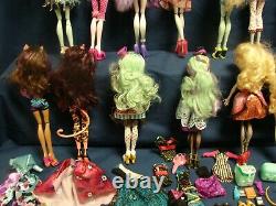 Huge Lot Monster High First Wave & Ever After First Chapter Dolls + accessories