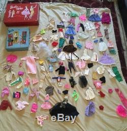 Huge Lot Of Barbies From 60s-90s Plus Accessories