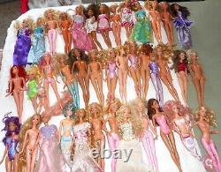 Huge Lot Vintage Barbie Dolls 40 In All