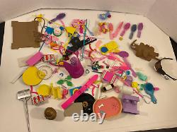 Huge Vintage 80s 90s Barbie Ken Doll Lot Accessories Clothing Carry Cases (Read)