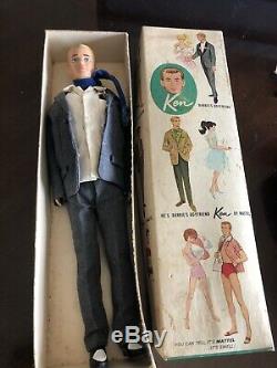 Huge Vintage Barbie ken Midge collection Dolls Case 1963 clothes Lot Sale