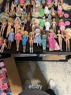 Huge Vintage Retro Barbie Lot