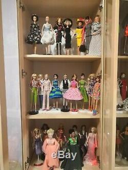 Huge lot of barbie and integrity fashion royalty dolls +bonus huge lot outfits