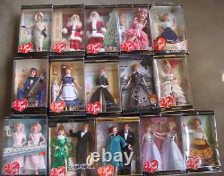 I Love Lucy Barbie Dolls Collection, Lot of15 NRFB Free Ship U. S