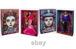 IN STOCK! Barbie & Ken Dia De Los Muertos 2023 Doll SET Day of the Dead Mattel