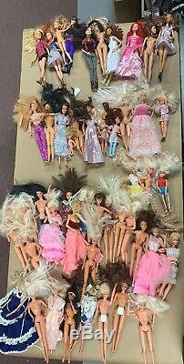 Incredible Lot Of Barbie, Skipper And More! Dolls By Mattel. Vintage And Recent