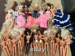 Incredible Lot Of Barbie, Skipper And More! Dolls By Mattel. Vintage And Recent