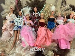 Incredible Lot Of Barbie, Skipper And More! Dolls By Mattel. Vintage And Recent