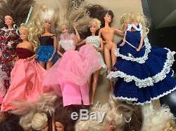 Incredible Lot Of Barbie, Skipper And More! Dolls By Mattel. Vintage And Recent