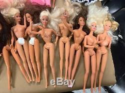 Incredible Lot Of Barbie, Skipper And More! Dolls By Mattel. Vintage And Recent