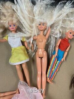 Incredible Lot Of Barbie, Skipper And More! Dolls By Mattel. Vintage And Recent