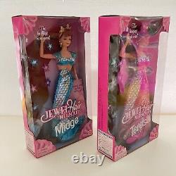 Jewel Hair Mermaid Longest Hair (1995) Barbie, Midge, Teresa COMPLETE Set of 4
