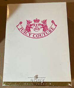 Juicy Couture Barbie Dolls Gold Label Barbie Collection Mint Lot Mattel Rare Set