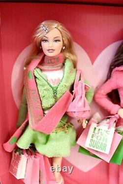 Juicy Couture Love P&G Barbie 2 Doll Set Gold Label Mattel 2004 NRFB