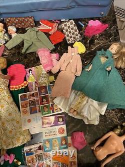 LOT OF VINTAGE 1960's MATTEL BARBIE Skipper & Others CLOTHES AND ACCESSORIES