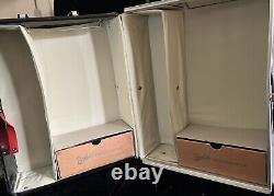 LOT TWO Great 1960's Ponytail Barbies PLUS Double Case & Outfits