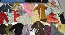 LOT of Vintage 1960s BARBIE, Tammy, Midge, Friends CLOTHES & Cases & Accessories