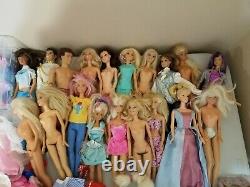Large Lot 80s-90s Mattel Barbie & Ken Dolls, Clothes, Accessories, Animals