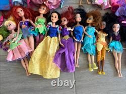 Large Lot Of Barbie Dolls, Clothes, Shoes & Variety Of Accessories 34 Dolls