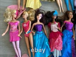 Large Lot Of Barbie Dolls, Clothes, Shoes & Variety Of Accessories 34 Dolls