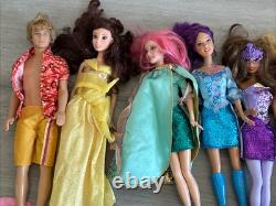Large Lot Of Barbie Dolls, Clothes, Shoes & Variety Of Accessories 34 Dolls